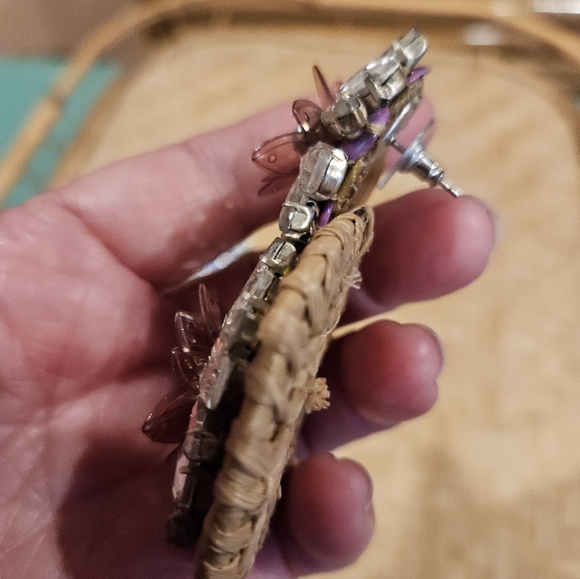 Mignonne Gavigan Cherie Drop Raffia Earrings - Picture 8 of 9